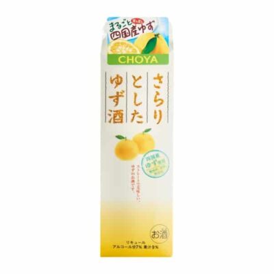 Licor de yuzu x 1 lt