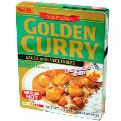 Curry medio picante listo para servir
