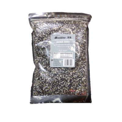 Sazonador de Arroz ajonjolí negro y sal marina x 453 gr