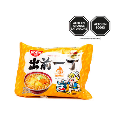 Sopa instantánea sabor a curry