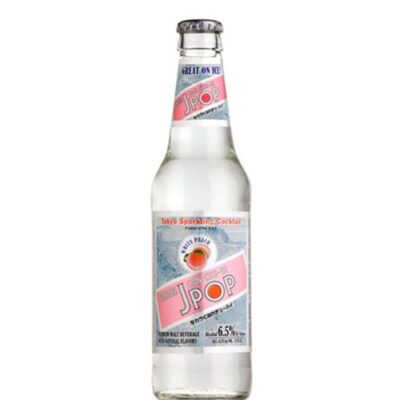 JPOP Bebida de malta con sabor Melocotón Blanco