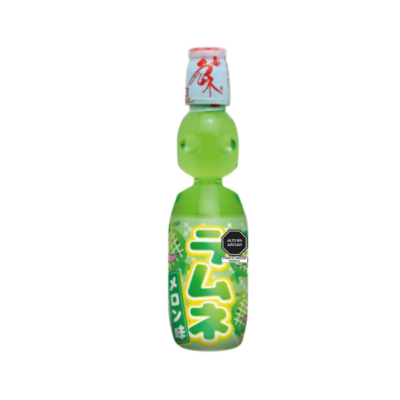 Bebida gasificada Ramune sabor Melón