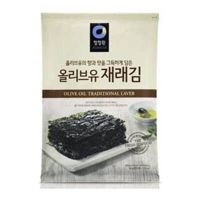 Algas sazonadas con aceite de oliva x 4.5 gr