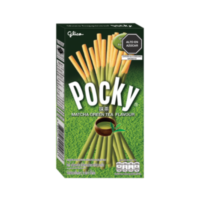 Galletas en forma de palito sabor matcha