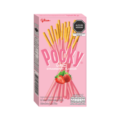 Galletas en forma de palito sabor fresa