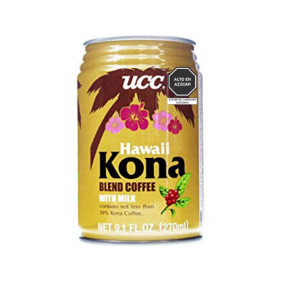 Café Kona con leche