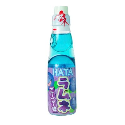 Bebida gasificada Ramune sabor Blueberry 6.76 oz