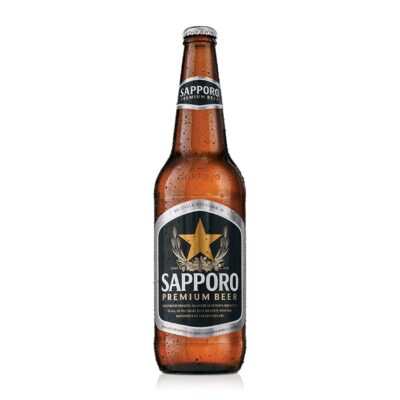 Cerveza japonesa Sapporo (BOT) x 355 ml