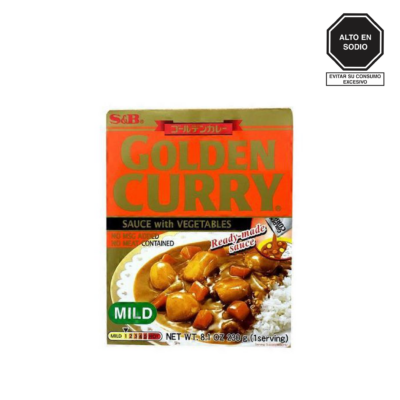 Curry sin picante listo para servir