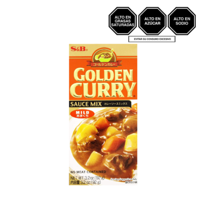 Curry sin picante en Tabletas x 92 gr