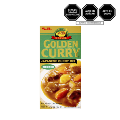 Curry semi picante en Tabletas x 92.13 gr