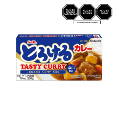 Curry picante en Tabletas x 200 gr