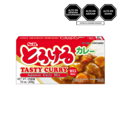 Curry sin picante en Tabletas x 200 gr