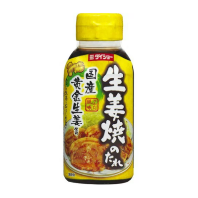 Salsa de shogayaki. Elaborada con salsa de soya, jengibre dorado. x 175 gr