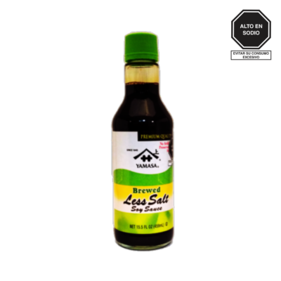 Salsa de Soya Sin Aditivos Bajo En Sodio Yamasa x 459 ml