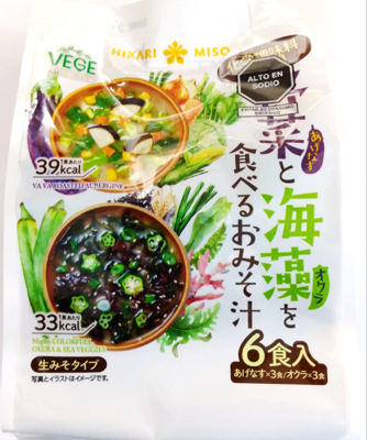 YASAI TO KAISO WO OSIHIKU TABERU OMISOSHIRU 17.3 G