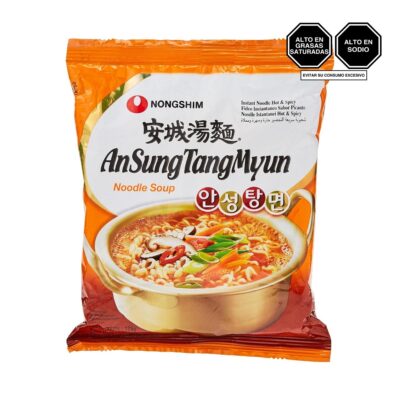 Sopa Ansung Tang Myum Sobre X 125 Gr. / Sopa sabor a carne y miso