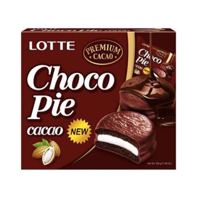 Choco Pie Cacao Lotte X 12 Und (336 Gr)